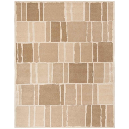 Safavieh Martha Stewart Tufted & Hand Loomed Rectangle Rug Camel & Ivory - 8 x 10 ft. MSR4559A-8